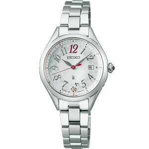 【送料無料!】 SEIKO(セイコー)LUKIA(ルキア) SSQW091 ホワイト レディース時計 【SEIKO】