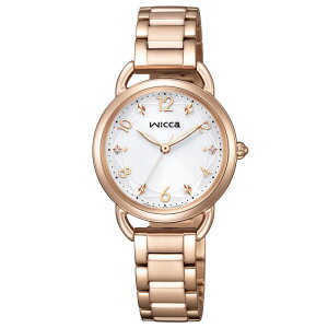 【送料無料!】CITIZEN シチズン ウィッカ KP6-065-11 ホワイト WH レディース 時計 【CITIZEN】