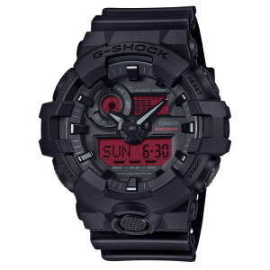 y!zG-SHOCK GVbNGA-700BBR-1AJF Yrv CASIO JVIBLACK AND BOLD RED