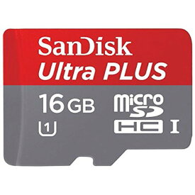 サンディスク microSDHCメモリーカード 16GB Class10 UHS-IUltra PLUS SDSDQUPN-016G-J35A