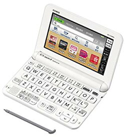 カシオ 電子辞書 エクスワード 中学生モデル XD-G3800WE ホワイト コンテンツ140