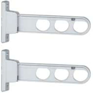 屋外 ベランダ 物干し 腰 壁付け ローコストタイプ HD型 35cm 狭小