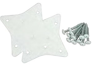 �ǖʎ��[�I�󂯋��� 2×4���C�g �X�^�[F�`�u���P�b�g2���Z�b�g�yDIY�z�y�c�[�o�C�t�H�[�z�y�Z�b�g�z