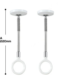 室内 物干し 天井 吊り 下げ SPC-SS【全長220ミリ】 梅雨 PM2.5 花粉 対策 部屋干し