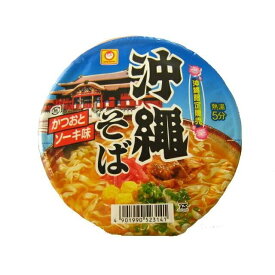 沖縄そば カップ麺 マルちゃん88g ×24個（2ケース） 伝票をケースに直接貼って発送します。