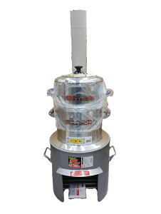 (特選品 お徳5点セット) 煙突付き 極厚かまど 38型 OS-0659 羽釜28cm 長生セイロ28cm 2段重フタ付き(体2、竹ス2、蓋1) 綿ふかし布(緑2枚)