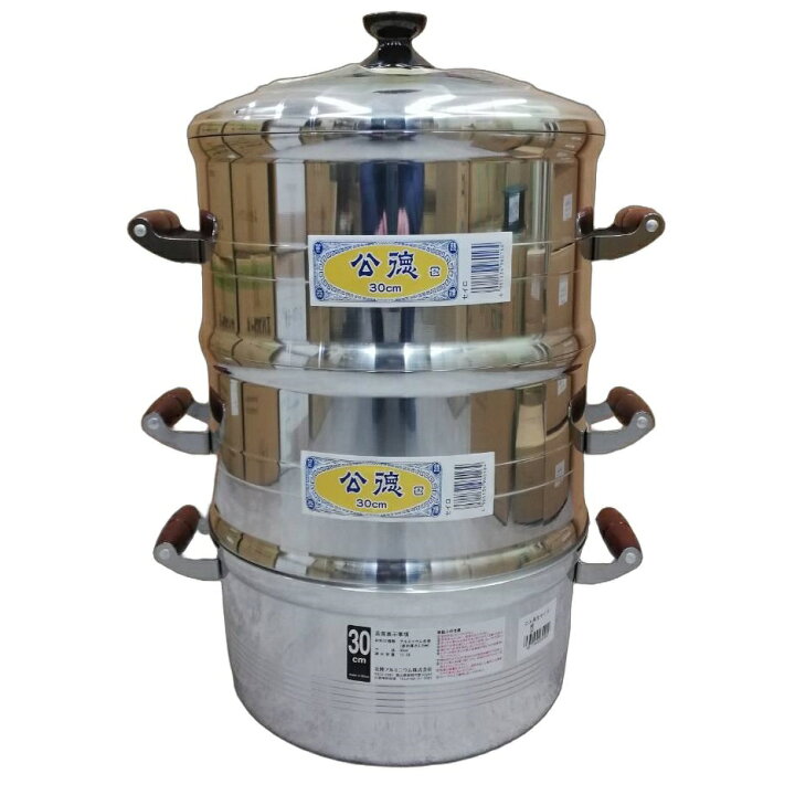 楽天市場】公徳セイロ (DX長生セイロ) デラックス 二重セット 30cm (蓋 