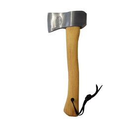 PRANDI プランディ 薪割り斧 キャンピングハチェット 0.5kg イタリア製 研磨された強化ブレードにアメリカンヒッコリーの柄を採用