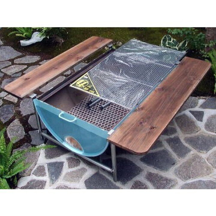 楽天市場】【本格BBQ】日本製 ドラム缶バーベキューコンロ Fセット 