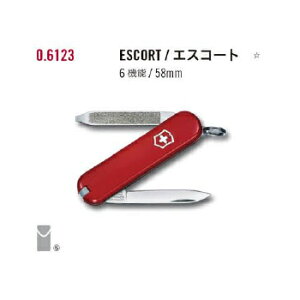 VICTORINOX rNgmbNX GXR[g 0.6123 6@\ 58mmm}`c[ ESCORT 돤Xn@koim