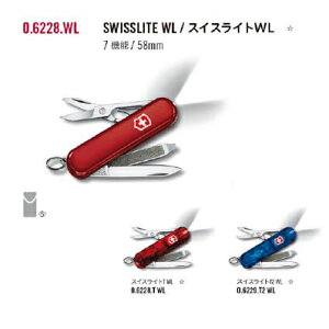VICTORINOX rNgmbNX XCXCg 0.6228.WL 7@\ 58mmm}`c[ SWISSLITE WL 돤Xn@koim