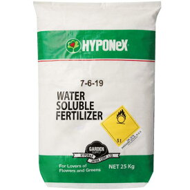 微粉ハイポネックス 7-6-19 内容量25kg 高純度粉末液肥 水溶性肥料 業務用 生産者用