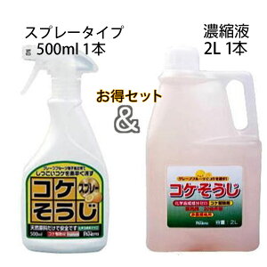 (Zbg) RPXv[ 500ml 1{  RP Ɩp Zkt 2L 1{ ̃Zbg (炰΍ Y 쏜 ۏ) pltH (SDSmF)