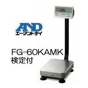 �G�[�E�A���h�E�f�C A&D �f�W�^����͂��� FG-60KAM-K 60kg ����t