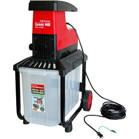 キンボシ 枝葉粉砕機 グリーンミル Quiet4 MLG-1530B ボックスタイプ (園芸用電気式粉砕機 ガーデンシュレッダー 静音 剪定枝 MLG-1520 後継機)　zs