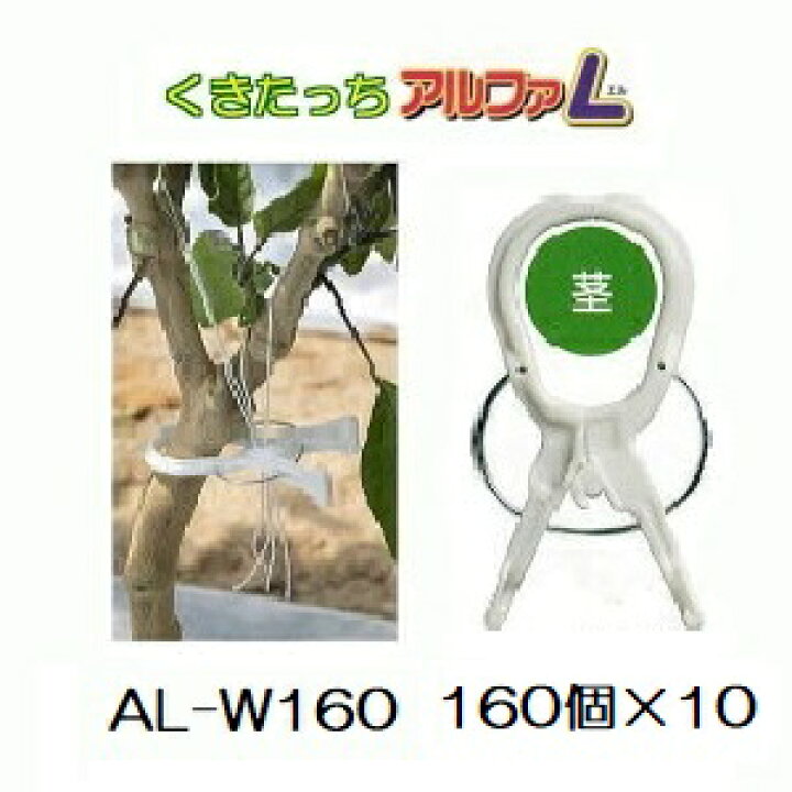 人気商品ランキング シーム くきたっち アルファL 1600個入 大きな茎 枝誘引 株元用 AL-W160 CB99