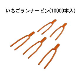 (10000本入) いちごランナーピン いちごのランナー押さえ 長さ70mm (1000本×10袋) イチゴランナーピン 誠和