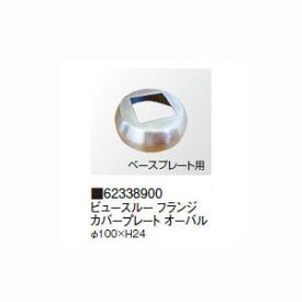 （タカショー　アウトレット）ビュースルー フランジ カバープレート オーバル 62338900 φ100×H24　BHC-FC001［タカショー 瀧商店]
