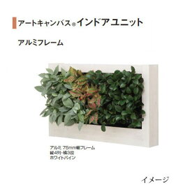 アートキャンバス インドアユニット アルミフレーム20mm幅フレーム 縦4列・横3段(W1040×D150×H645)［タカショー 壁面緑化 瀧商店]