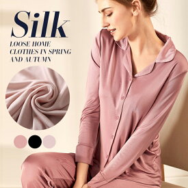 楽天市場 シルク パジャマ サイズ S M L 3l の通販