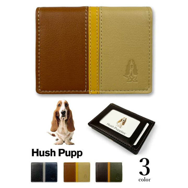 楽天市場】全3色 Hush Puppies ハッシュパピー リアルレザー 