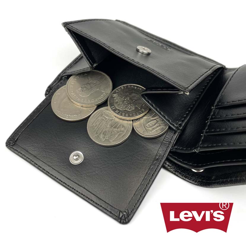 楽天市場】【全2色】 Levi's リーバイス ウォレット 二つ折り 財布 