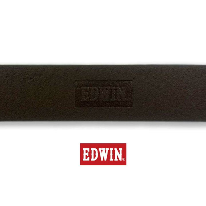 楽天市場】金属アレルギー対応【全3色】EDWIN エドウイン リアルレザー 