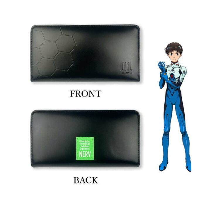 楽天市場】新世紀エヴァンゲリオン EVA 初号機 ラウンドファスナー 長  