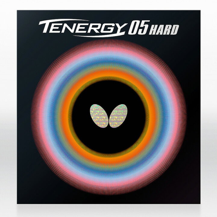 楽天市場】バタフライ テナジー05ハード 赤 黒 卓球 ラバー aaa0077  