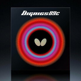 ディグニクス09C 卓球ラバー 卓球用品 ラバー 赤 黒 Butterfly バタフライ ネコポス便送料無料 aaa0270