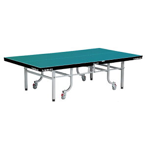 卓球台 国際規格 家庭用にも SAN-EI 三英 sat0069 MR-W25(レジュブルー)(14-533) メラミン化粧張パーティクルボード特殊シルクスクリーン仕上げ