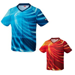 卓球ウェア エディーシャツ ニッタク 卓球 ユニフォーム トップス キッズ ジュニア メンズ レディース 半袖 NITTAKU adg0255 3S-2XO