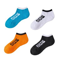 卓球ソックス インステップ ヴィクタス サイド ロゴ 卓球用品 VICTAS aom0015アンクル ソックス