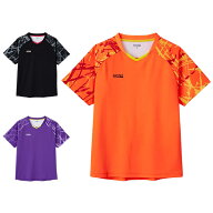 VICTAS ヴィクタス ストリーク スリーブ ゲームシャツ aog0187 卓球ウェア 半袖Tシャツ トップス ユニフ…