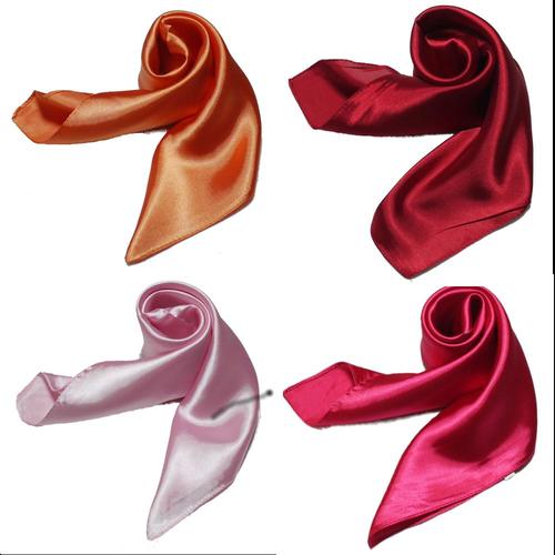 純色スカーフ厚くもなく薄くもなく色もよく使いやすいです。 厳選全１０色スカーフ 中判スカーフ 純色スカーフ 無地柄大人のスカーフ 企業制服スカーフ シルク調スカーフ