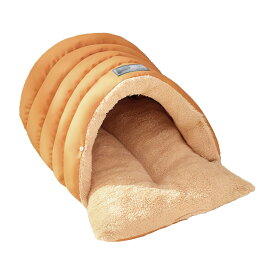キャットケーブベッド - 防風 ハウス | 子猫用 ベッド ケーブ スリーピングバッグ | 子猫 子犬 用 睡眠 リビングルーム 寝室 床 旅行 ケージ 室内 室外 リビングルーム シェルター