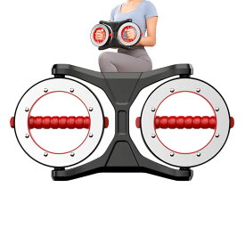 筋トレ 器具 アームバー ローリングマッチョ 負荷調整可能 360度回転 手首 腕 上半身 トレーニング エクササイズ フィットネス 持ち運び 静音 自宅 運動不足解消 健康維持 ギフト プレゼント 大人 家族