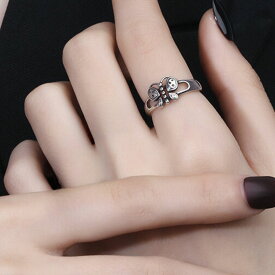 [TAKUMI]ピタリング リング レディース シンプル シルバー 金属アレルギー フリーサイズ メンズ 結婚指輪 シルバー 可愛い おしゃれ かわいい 錆びない
