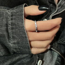 [TAKUMI]ピタリング リング 指輪 ファッション シルバー 金属アレルギー シルバー925 錆びない 可愛い おしゃれ かわいい シンプル