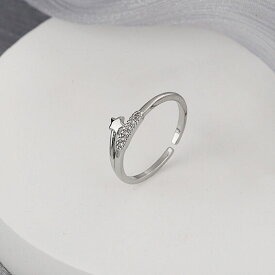 [TAKUMI]ピタリング リング 指輪 フリーサイズ 星 シルバーリング 星座 レディース 重ね付け キラキラ シンプル 可愛い ダイヤモンド ブランド おしゃれ かわいい 華奢 錆びない