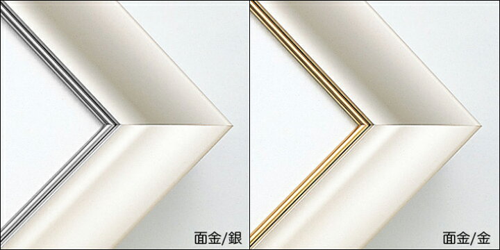 楽天市場】仮縁仮額 出展用額縁【cx64 Dタイプ（面金付き）30号 