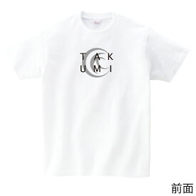 TAKUMIモーターオイル Tシャツ ロゴ入り 白 メンズ サイズM 送料無料