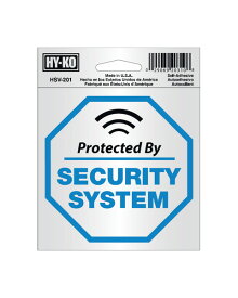 アメリカ USA US 工具 道具 HY-KO ハイコー4x4 SELF ADHアルミステッカー【SECURITY SYSTEM】商品コード HY-HSV-201サイズ 約10×10cm材質 アルミ仕上げビニールアメリカ製