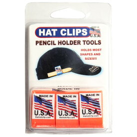 アメリカ USA US 工具 道具 Gotta have ProductsHatClip 3パック（オレンジ）型番 HC-3OR色 オレンジ製造国 USA　材質 プラスチックサイズ 幅1.8cm 高さ3cm 奥行1.8cm1セット（3個入り）