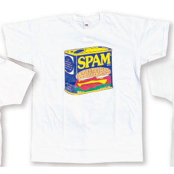 楽天市場】アメリカ USA US GOODS グッズSPAM T-shirt CANスパム 