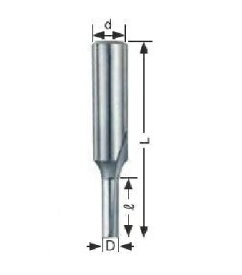 大日商　SO123　超硬ソリッドストレートビット12×3ルーター用【メール便対応商品】