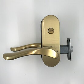 美和ロック　ZLT902-11-6　GD　ゴールド室内用レバーハンドル　間仕切錠(小判座)