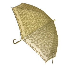 シルク生地ペイズリー柄刺繍晴雨兼用 婦人用 8本骨 日本製 全3色天然素材/綿/上品/エレガント/日本製/高級感/日本橋/銀座/日傘/国産/かわいい/誕生日/プレゼント/