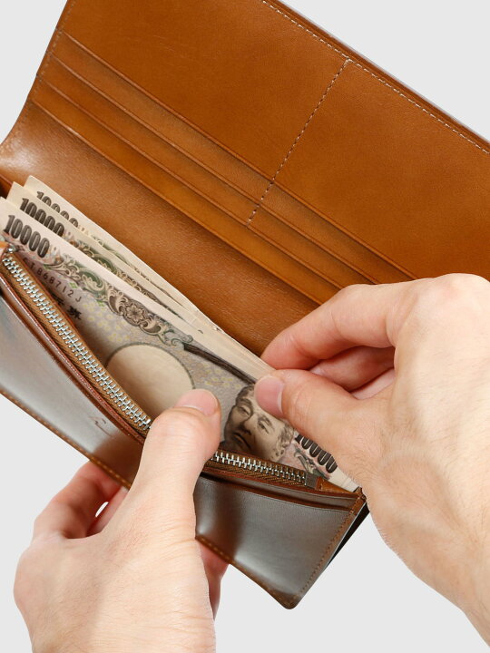 楽天市場】【土屋鞄公式】 コードバン 長財布 : 土屋鞄製造所（楽天  