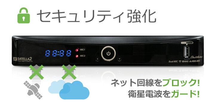 楽天市場】【送料無料】サテラ2｜satella2 HD対応デジタルFTA 